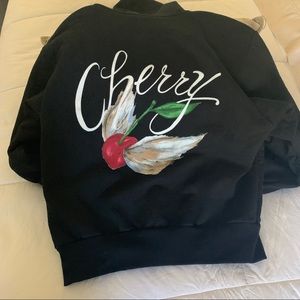 Cherry LA Zip-Up Hoodie
